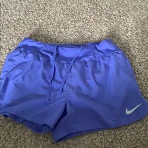 purple nike athletic shorts